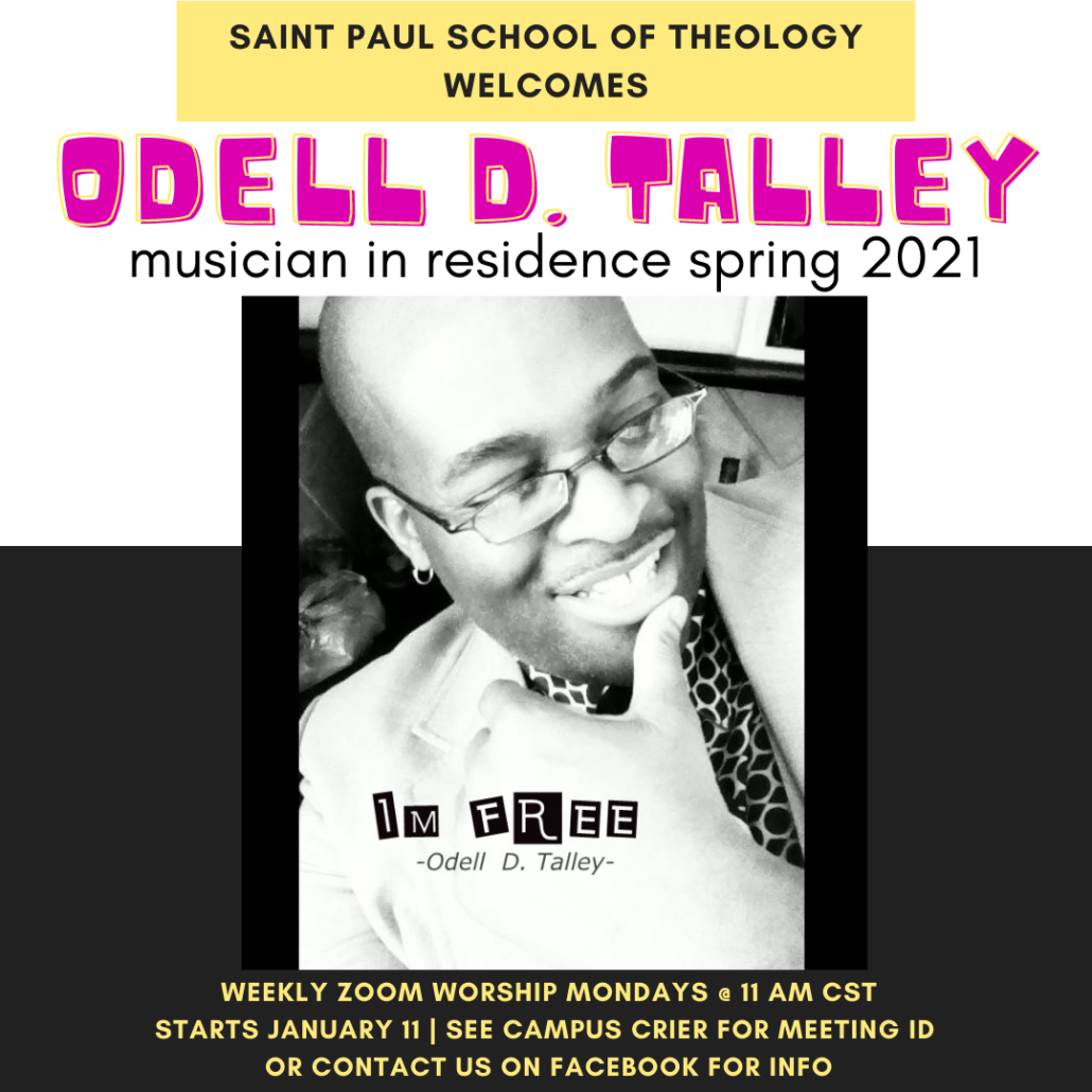 Odell Talley Musician in Residence Spring 2021